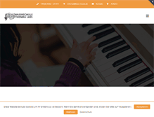 Tablet Screenshot of musikschule-lass.de